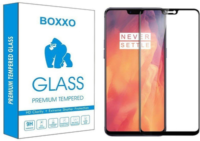 Boxxo Tempered Glass Guard for OnePlus 6(Pack of 1)
