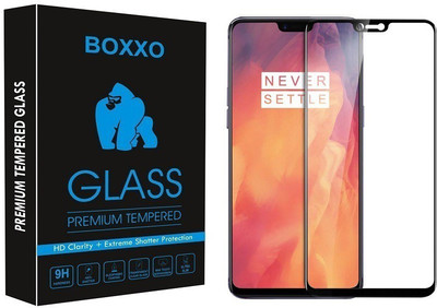 Boxxo Tempered Glass Guard for OnePlus 6(Pack of 1)