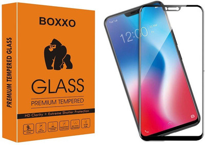 Boxxo Edge To Edge Tempered Glass for Vivo V9 Youth(Pack of 1)