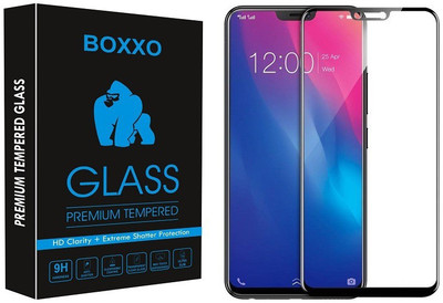 Boxxo Edge To Edge Tempered Glass for Vivo V9(Pack of 1)