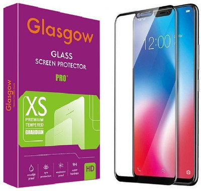 Glasgow Edge To Edge Tempered Glass for Vivo V9(Pack of 1)