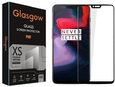 Glasgow Tempered Glass Guard for OnePlus 6(Pack of 1)