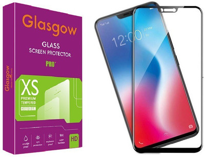 Glasgow Edge To Edge Tempered Glass for Vivo V9(Pack of 1)