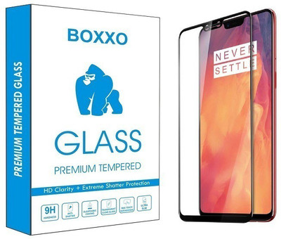 Boxxo Tempered Glass Guard for OnePlus 6(Pack of 1)