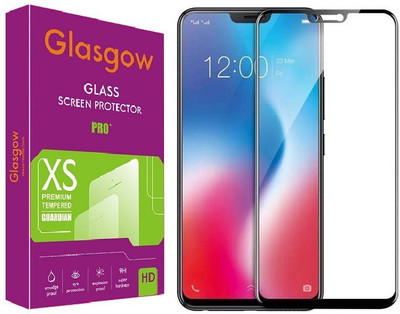 Glasgow Edge To Edge Tempered Glass for Vivo V9(Pack of 1)