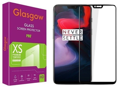 Glasgow Tempered Glass Guard for OnePlus 6(Pack of 1)