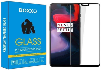 Boxxo Tempered Glass Guard for OnePlus 6(Pack of 1)