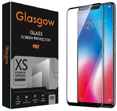 Glasgow Edge To Edge Tempered Glass for Vivo V9(Pack of 1)