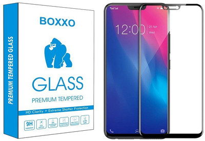 Boxxo Edge To Edge Tempered Glass for Vivo V9(Pack of 1)