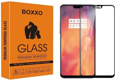 Boxxo Tempered Glass Guard for OnePlus 6(Pack of 1)