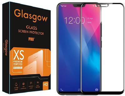 Glasgow Edge To Edge Tempered Glass for Vivo V9(Pack of 1)