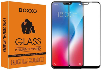 Boxxo Edge To Edge Tempered Glass for Vivo V9 Youth(Pack of 1)