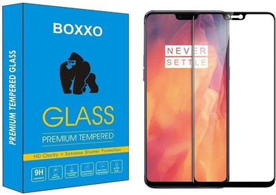 Boxxo Tempered Glass Guard for OnePlus 6(Pack of 1)