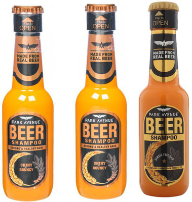 

Park Avenue SHINY & BOUNCY BEER SHAMPOO 350 ML+DAMAGE BEER SHAMPOO 350 ML(350 ml)
