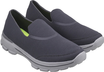 

Metro Trendy Slip On Sneakers For Men(Grey, 14;grey