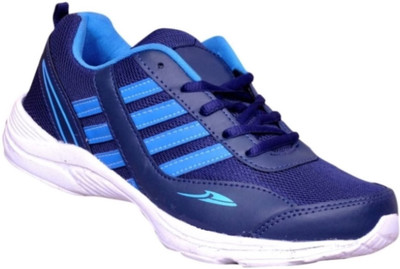 

Begone Lin In White Walking Shoes For Men(Blue