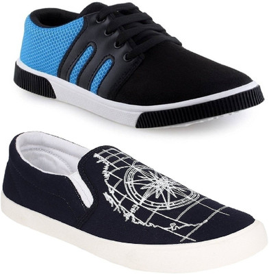 

Genial 2Shoes Of Sneakers Sneakers For Men(Multicolor