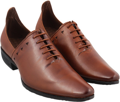 

Mochi Awesome Lace Up For Men(Tan, 23;tan