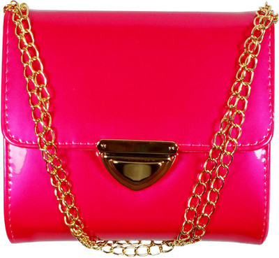

opazo Women Evening/Party, Evening/Party, Formal Pink PU Sling Bag