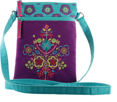 

pinaken Women Casual Red Canvas Sling Bag