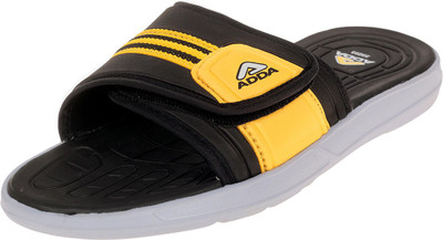 

Adda Slippers, Black yellow