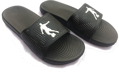 

spade club Slides, Black