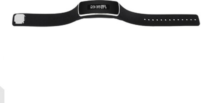 

VibeX ® Smart Bracelet Watch with Touch Screen Wristband Sport Activity Tracker Pedometer Sleep Monitor Calorie Counter(Black Strap, Size : Free Size), Dense