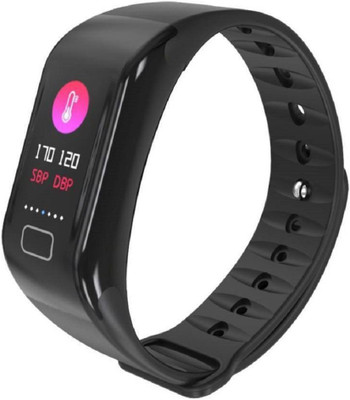 

VibeX ™ GetFit-3.0 Smart Fitness Band Blood Pressure Oxygen Heart Rate Monitor Smart tracker Waterproof Bluetooth Smart Bracelet with GPS Fitness Tacker(Black Strap, Size : Free Size), Light black