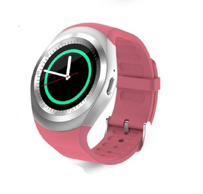 

MI-STS Touch Screen Bluetooth Smart Watch with SIM Card Slot Watch Phone (Without Camera) Suitable for Android and Ios Smartphones (Dialar Silver) Smartwatch(Pink Strap Free Size)