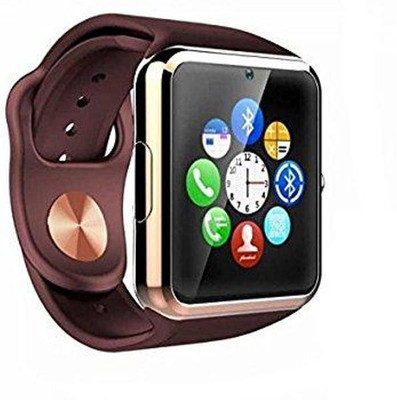 

EWELL smartwatch golden Smartwatch(Brown Strap regular)