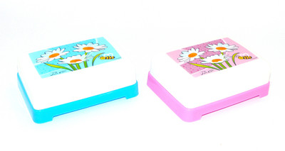 

Plasto Craft Set of 2 Travel Soap Case - Standard Size(Multicolor)