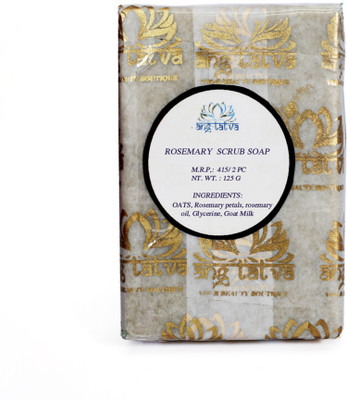 

ANG-TATVA ROSEMARY SCRUB SOAP(125 g, Pack of 2)