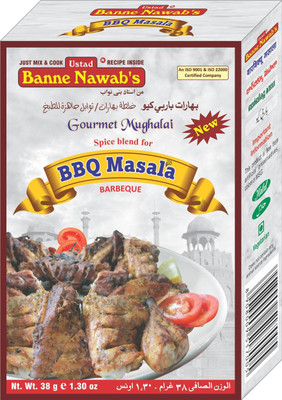 

Ustad Banne Nawab's BBQ MASALA - PACK OF 1(38 g)