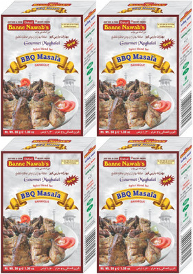 

Ustad Banne Nawab's BBQ MASALA - BARBEQUE - 4 PACK(4 x 38 g)