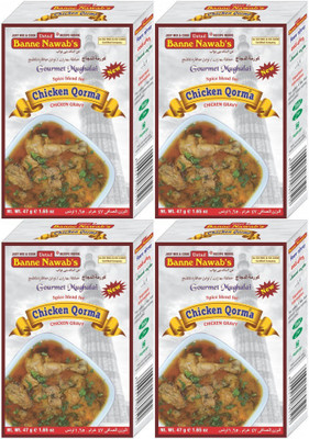 

Ustad Banne Nawab's CHICKEN QORMA - CHICKEN GRAVY -(4 x 0.05 g)