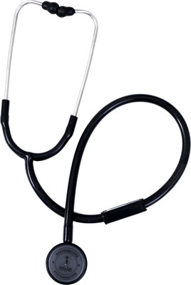 

1Mile Healthcare 1Mile Stethoscope 2 Sided Stethoscope(Black)