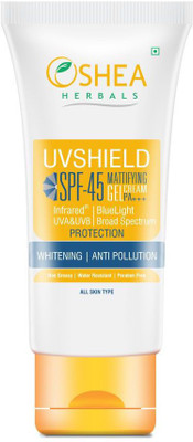 

OSHEA UV Shield Mattifying Gel Cream SPF 45 PA+++ - SPF 45 PA+++(120 g)