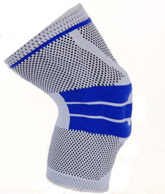 

Ragefrenzy gel_white Knee Support (L, White, Blue)