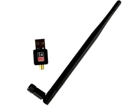 

Enew Mini Wi-Fi Receiver 300Mbps, 2.4GHz, 802.11b/g/n USB 2.0 Wireless Wi-Fi USB Adapter(Black)