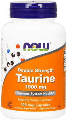 

Now Foods Now Foods, Taurine, Double Strength,(100 No)
