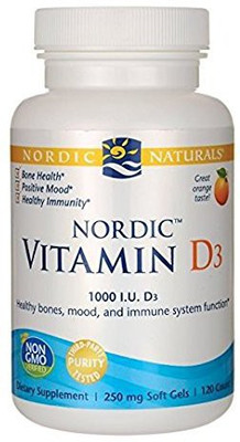 

Nordic Naturals Nordic Naturals, Vitamin D3, Orange(120 No)
