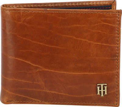 

Tommy Hilfiger Men Casual Brown Genuine Leather Wallet(4 Card Slots)