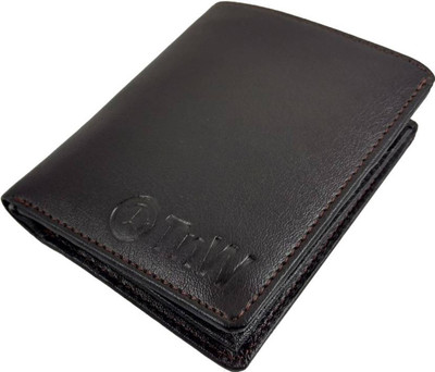 

knW Men Brown Artificial Leather Wallet(8 Card Slots)