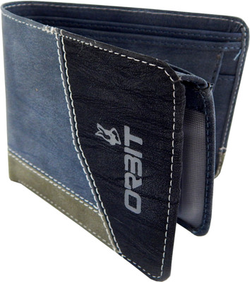 

Orbit Men Black, Blue, Green Genuine Leather Wallet(7 Card Slots)