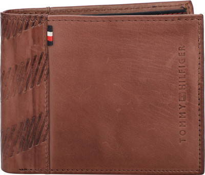 

Tommy Hilfiger Men Tan Artificial Leather Wallet(4 Card Slots), Black
