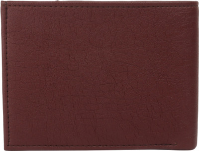 

SAMTROH Men Brown Artificial Leather Wallet(6 Card Slots)