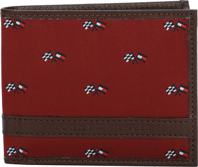 

Tommy Hilfiger Men Casual Maroon Artificial Leather Wallet(8 Card Slots), Brown