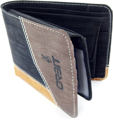 

Orbit Men Brown, Black Genuine Leather Wallet(7 Card Slots), Black;brown