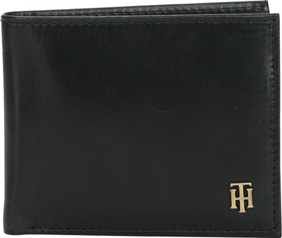

Tommy Hilfiger Men Green Artificial Leather Wallet(4 Card Slots), Black