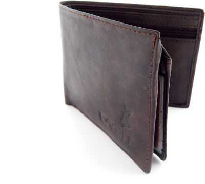 

Orbit Men Brown Genuine Leather Wallet(8 Card Slots)